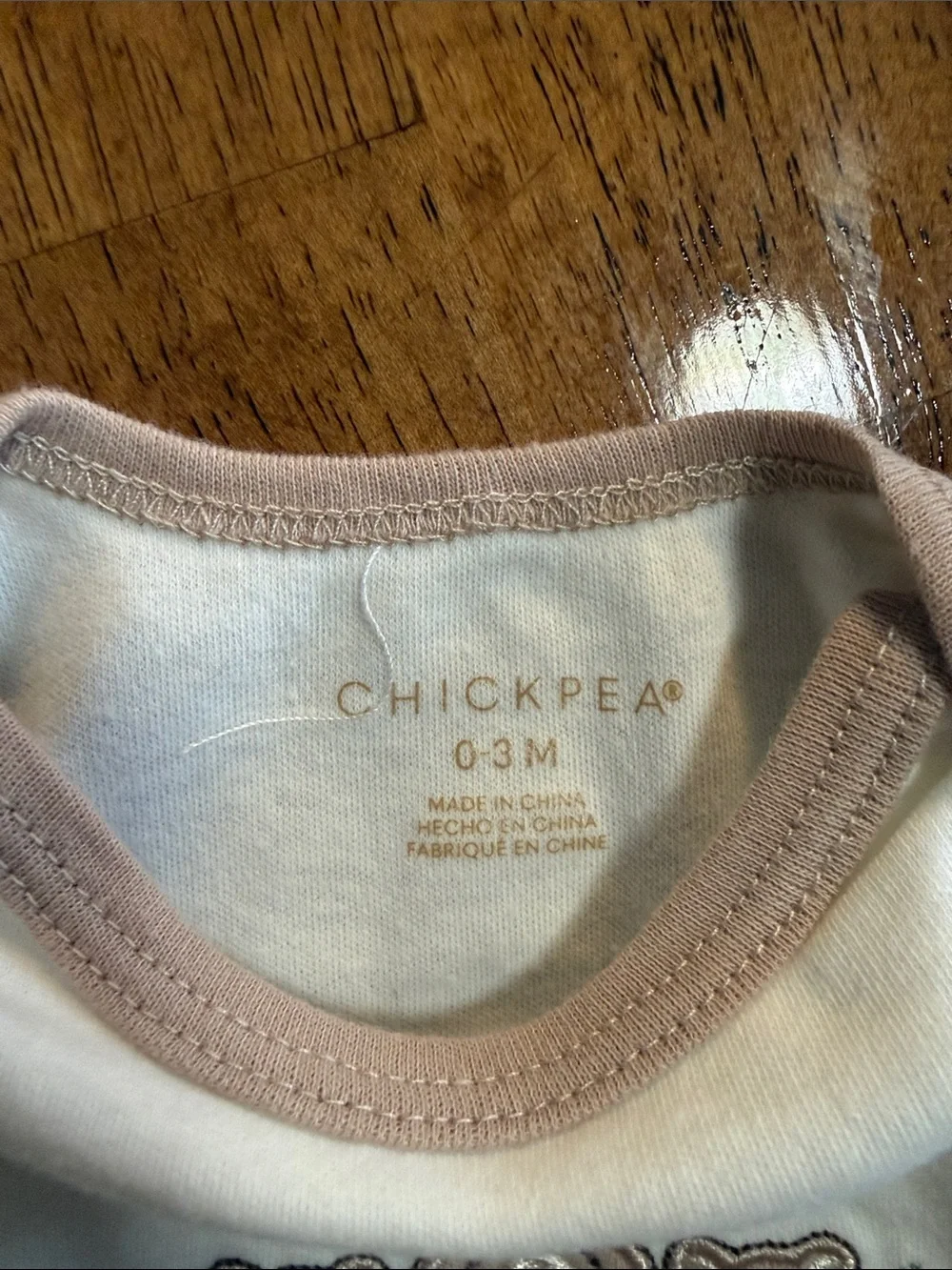 chick pea Cream and Tan Bear Family 3-Piece Matching Set